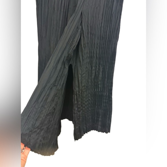 Vince Crushed Bias strip midi skirt - Picture 8 of 10